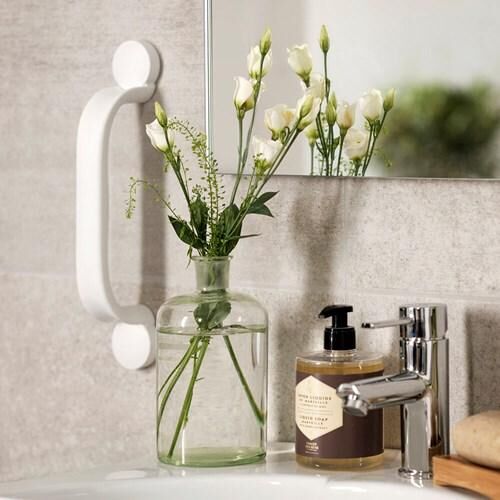 etac Flex Haltegriff klebbar, 30 cm und 60 cm in weiß und grau, belastbar bis 100 kg