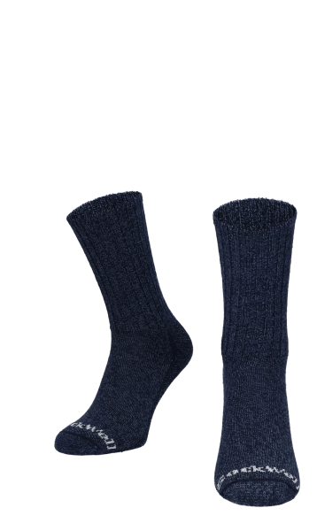 SockWell BIG EASY Ultra Light diabetikerfreundliche Herren Komfort Socken, blau