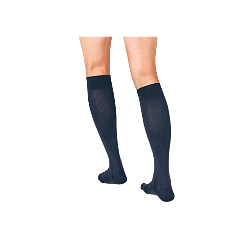 JOBST forMen Ambition Herren Kompressionskniestrümpfe mit Baumwolle und integrierten Carbonfasern