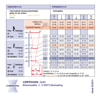 Vorschau: COMPRESSANA Cotton Kompressionsstrümpfe m. Baumwolle für juckende und trockene Haut in versch. Länge