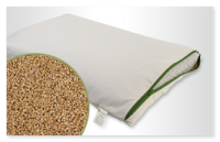 Mudis Natur-Schlafkissen versch. Größen, Füllung: Hirseschalen