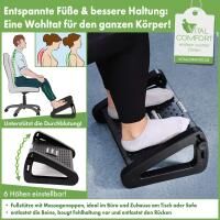 Vorschau: Vital Comfort verstellbare Fußstütze mit Massagenoppen entlastet die Beine
