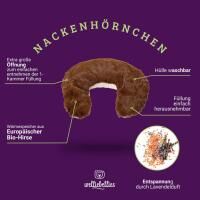 Vorschau: COSELLE Nackenhörnchen, Bio-Hirse Füllung, bei Verspannungen im Hals- und Nackenbereich, bis zu 90 m