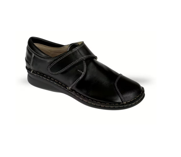 ANTAR Damen Gesundheitsschuhe schwarz atmungsaktives und hochwertiges Material