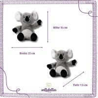 Vorschau: welliebellies® "Koala groß" Wärmekuscheltier mit Bio-Hirse-Füllung, spendet bis zu 90 min Wärme