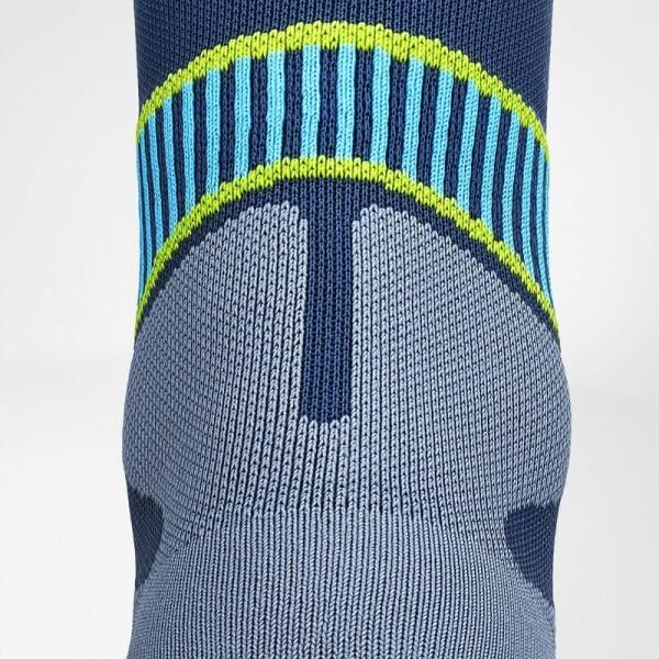 BAUERFEIND Sports Run Performance Mid Cut Socks, hautverträgliche und atmungsaktive Materialien