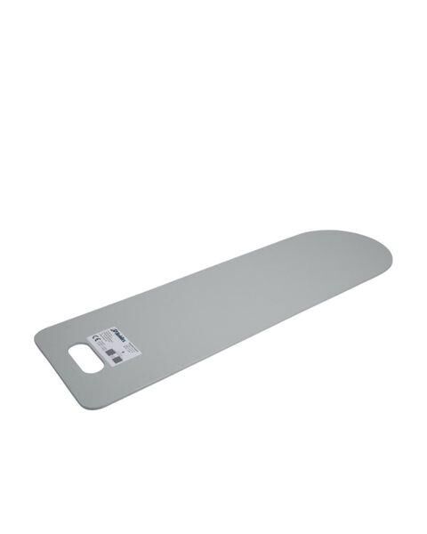 Mobilex Transferbrett aus PVC in grau 800 x 245 x 6 mm, belastbar bis 130 kg