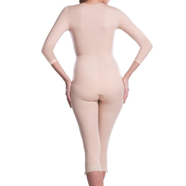 lipoelastic MHD Comfort postoperativer Kompressionsbody mit Hygieneöffnung u. Reißverschluss