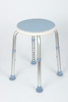 Vorschau: Vital Comfort Duschhocker höhenverstellbar 360 drehbar, Belastbarkeit bis 120 kg