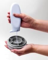 Vorschau: RIDDER Rückencremer / Eincremehilfe Ease in weiß, großer Massagekopf mit 17 Rollen