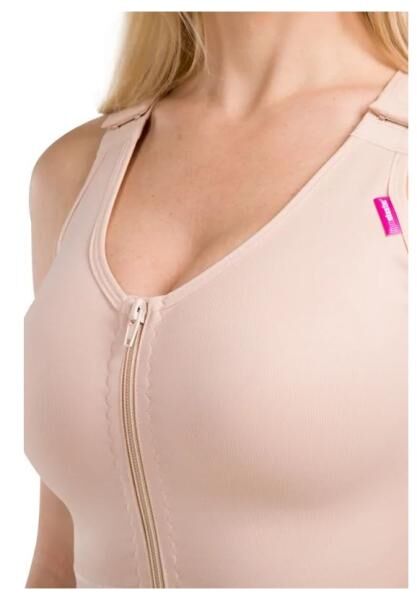 lipoelastic MH Special Comfort nathloser postoperativer Kompressionsbody ärmellos