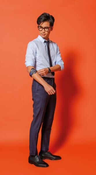 THUASNE Epi Promaster Ellenbogenbandage seitengleich aus 3D-Gestrick mit FlexAir Pelotten