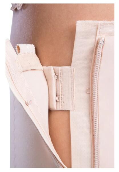 lipoelastic TB Comfort postoperative Kompressionshose mit Hygieneöffnung u. Reißverschluss