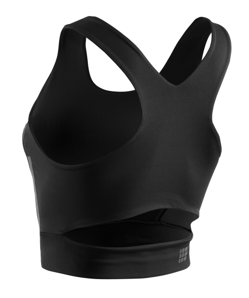 CEP Crop Top - atmungsaktives Trainingsshirt für Frauen mit flachen Nähten