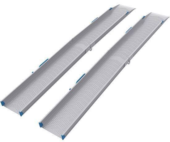 RUSSKA mobile Teleskop Profil-Rampe zweiteilig o. dreiteilig, max. Länge 203 cm, belastbar 300 kg