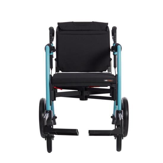 SALJOL Rollz Motion 2in1 Rollator o. Transportrollstuhl mit Trommelbremsen u. Ankipphilfe, faltbar