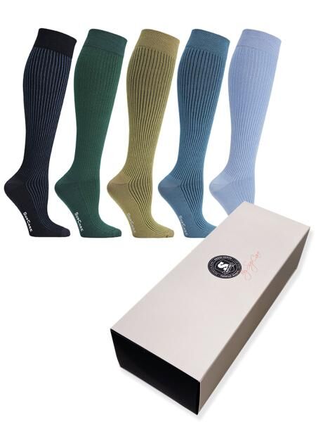 STYLOCKS Bambus Stützstrumpf Komfort KKL 1, atmungsaktiv 5er-Pack