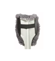 Vorschau: MORITZ REHA-HILFEN Echt-Lammfellpolster für Unterarm-Gehstützen aus echtem Lammfell