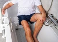 Vorschau: RIDDER Badewannen-Hocker Pro, weiß, Gesamtabmessung: ca. 35,5 x 35,5 x 15 cm