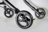 Vorschau: Rehaforum Actimo Home Rollator für Innen, wendig und schmal, Schwarz