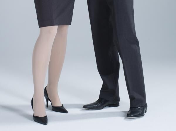 GOLDSTANDARD strapazierfähige Kompressionsstrümpfe m. Baumwolle für empfindliche Haut versch. Längen