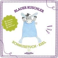 welliebellies® "Schmusetuch Esel" Wärmekuscheltier mit Bio-Hirse-Füllung, bis zu 90 min Wärme