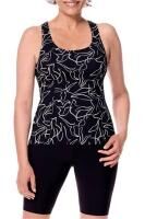 amoena Lagos Prothesen Tankini mit Prothesentaschen, UV-Schutz 50+ und Shaping Effekt