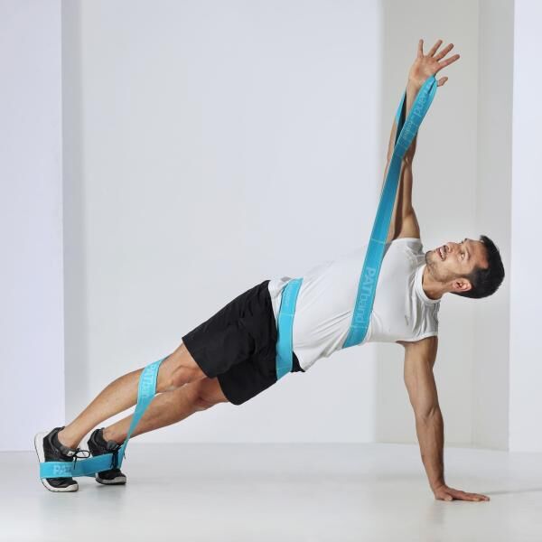 FLEXVIT PATband 3er Set "all-in" Fitnessband für Funktional Training mit 15 Schlaufen