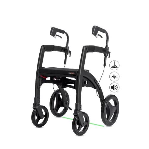 SALJOL Rollz Rhythm Rollator für Gangbildstörungen mit visuellen, akustischen u. vibrierenden Signal