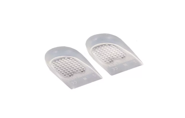 THUASNE Elastocalx Flex viscoelastisches Fersenkissen 2 Stk. in Schalenform gegen Fersensporn