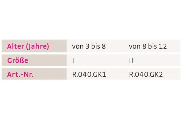 medi Kidz Kinder Armschlinge beidseitig tragbar zur Schulterversorgung aus weichem Material