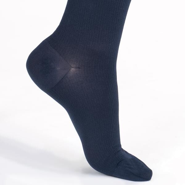 Spring medical YOURSPRING blickdichte Stützstrümpfe strong 280 den mit Baumwolle u. Rippstruktur