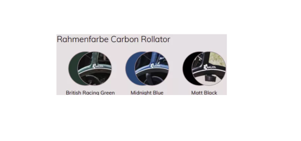 SALJOL CR54 faltbarer Carbonrollator mit Gangschaltung und Bremsen inkl. Einkaufstasche