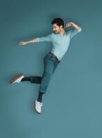 Vorschau: BAUERFEIND Venotrain Act Sheer transparente Stützstrümpfe 70 o. 140 den mit Spitzenhaftband