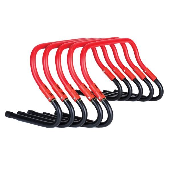 Gymstick Koordinationshürden 5er-Set höhenverstellbar zum Trainieren von Lauftechnik und Reaktion