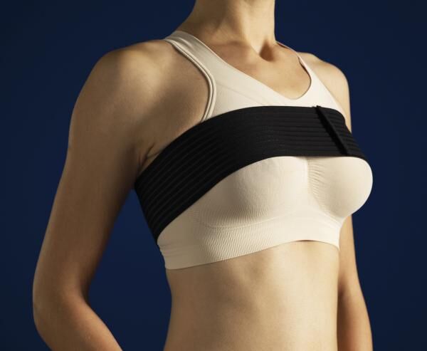 TRICONmed CareFix postoperativer Implantat Stabilisierungsgurt Brustbandage, Einheitsgröße