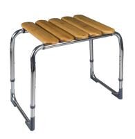 Vorschau: RIDDER Bad-Hocker Pro höhenverstellbar Gesamtabmessung: ca. 59,5 x 36 x 41,5-54 cm