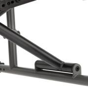 Vorschau: Bischoff & Bischoff S-Eco 2 Standard-Rollstuhl mit Kniehebelbremse, Trommelbremsen u. Ankipphilfe