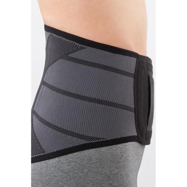 JuzoPro Lumbal Xtec light Rückenorthese Rückenbandage mit vier integrierten und gepolsterten Stäben