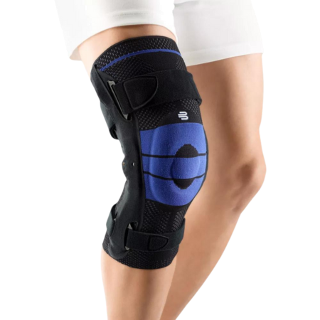 BAUERFEIND GenuTrain S Pro Kniebandage für mehr Seitenstabilität mit Schonfunktion