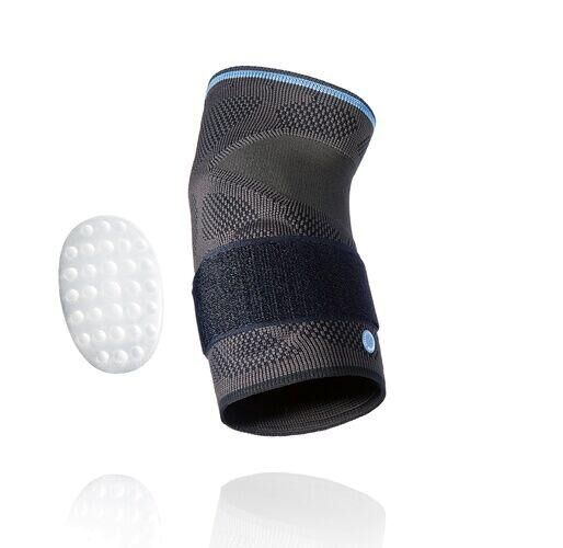 Ofa Dynamics Plus Ellenbogenbandage, Silikonpelotten sorgen für eine gleichmäßige Druckverteilung