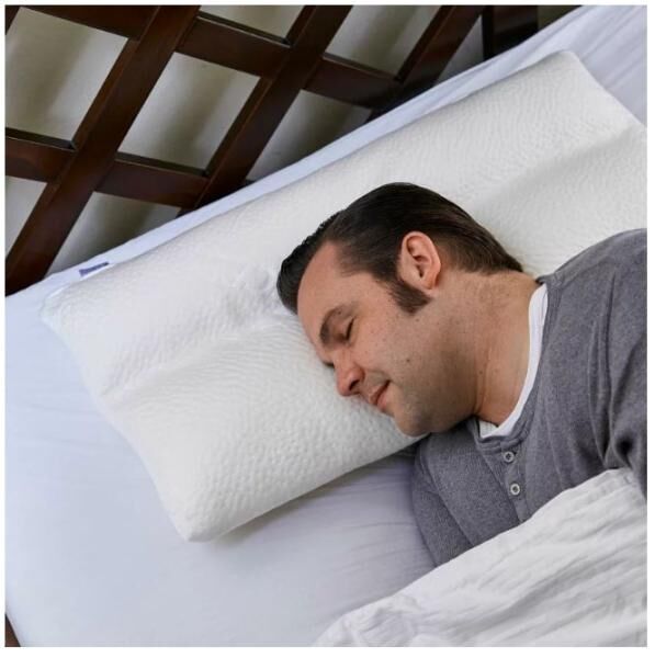 Nachtwächter verstellbares Nacken-Komfort-Kissen NEA Soft 80 x 40 cm für noch mehr Komfort