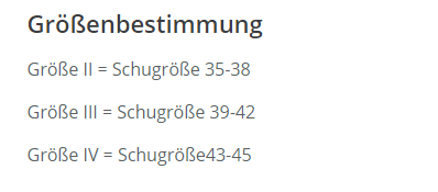 Größenbestimmung