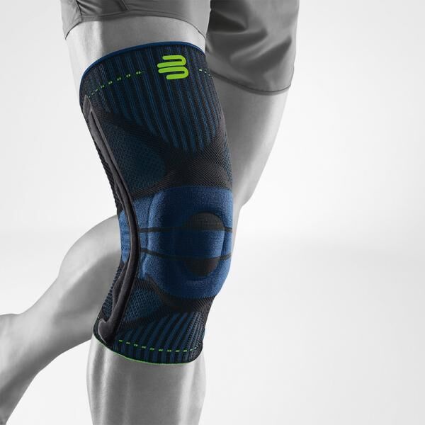 BAUERFEIND Sports Knee Support Kniebandage. Stabilisiert das Knie und kontrollierte Bewegungsabläufe