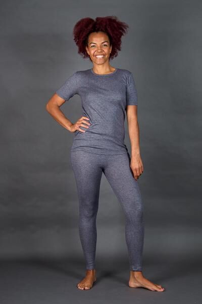 Moser Care Lamwolle Shirt unisex mit kurzem Arm und Rundhals aus 40% Lammwolle