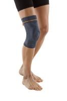 Vorschau: Luxor hochwertige Kniebandage unisex mit Massageeffekt durch Druckpolster aus Silikon (Pelotten)