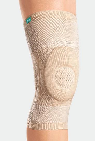 JuzoFlex Genu Xtra Wide Kniebandage stabilisiert u. entlastet das Kniegelenk mit Komfortzone