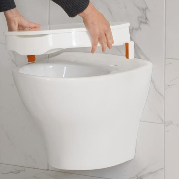 etac My-Loo Toilettensitzerhöhung mit Deckel Sitzhöhe 6cm oder 10cm