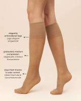 Vorschau: AYMA Aviator Kompressionskniestrümpfe Brazil mit Massageeffekt und Zehenverstärkung