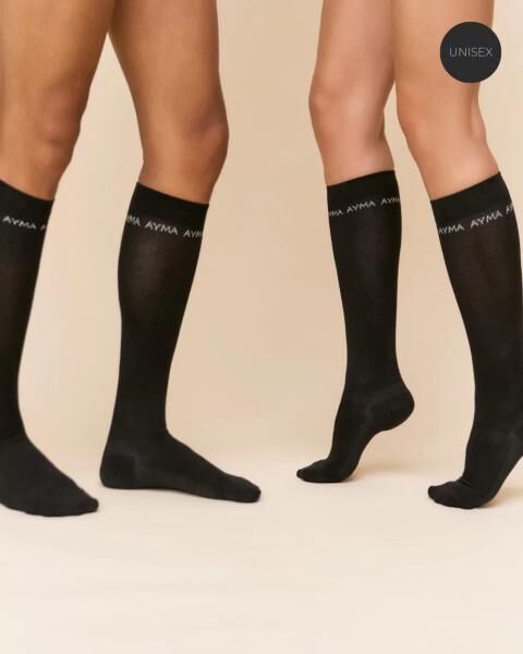 Aviator Kompressionssocken aus Bio Baumwolle, hohe Feuchtigkeitsaufnahme versch. Größen